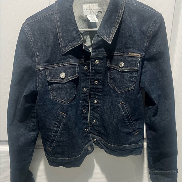 Calvin Klein Blue Jean Jacket - Picture 5 of 6